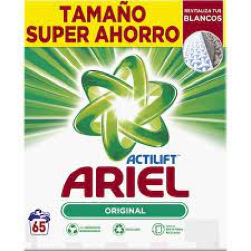 ARIEL ACTILIFT POLVO 65 CAZ DETERGENTES POLVO